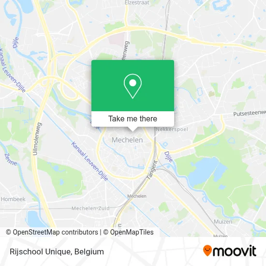 Rijschool Unique plan