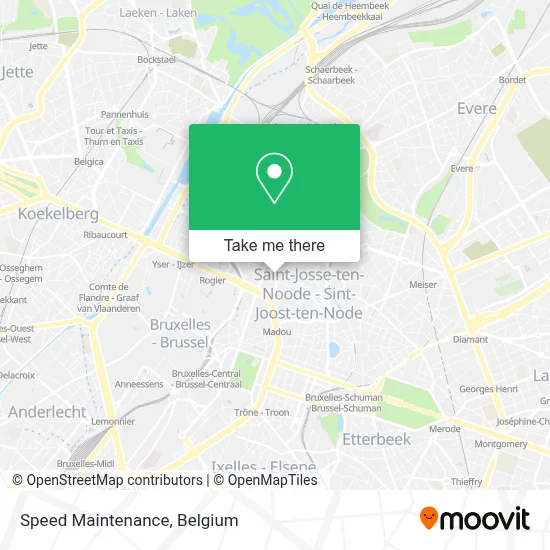 Speed Maintenance map