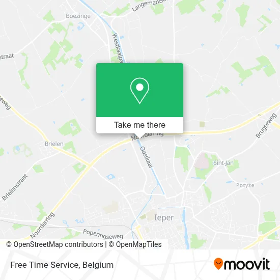 Free Time Service map