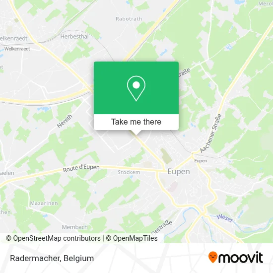 Radermacher map