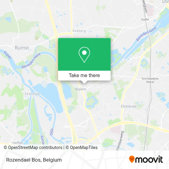 Rozendael Bos plan