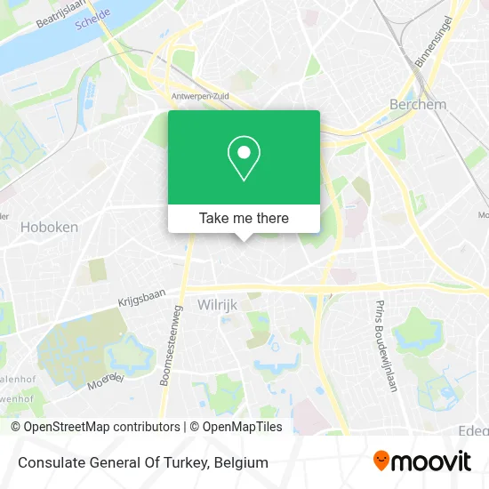 Consulate General Of Turkey map