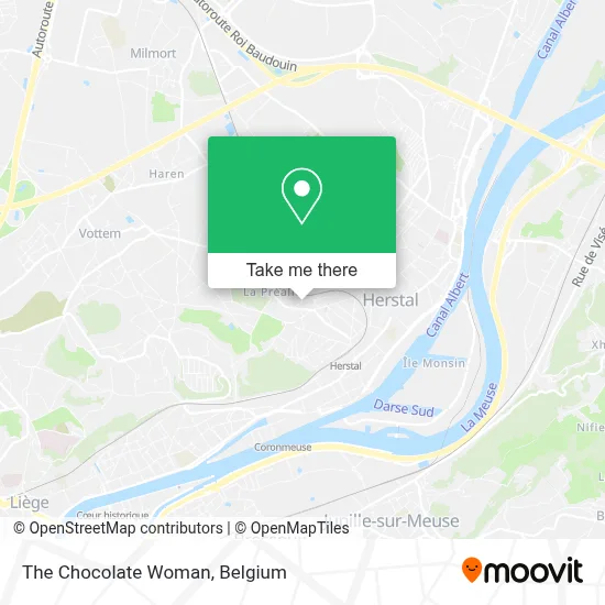 The Chocolate Woman map
