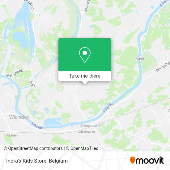 Indra's Kids Store map