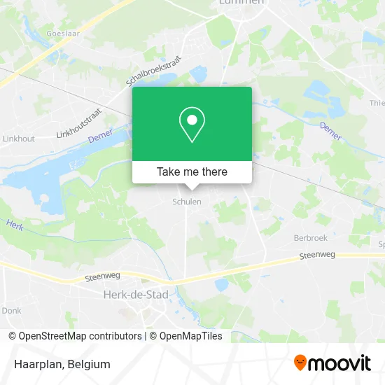 Haarplan map