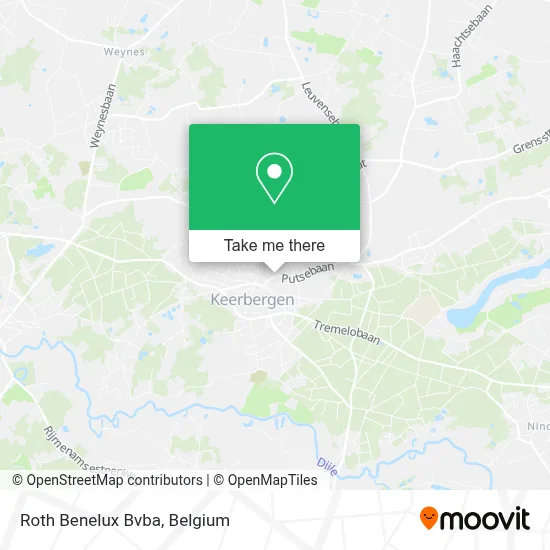 Roth Benelux Bvba map