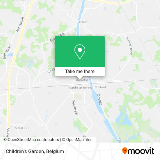 Children's Garden map