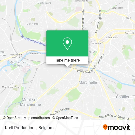 Krell Productions map