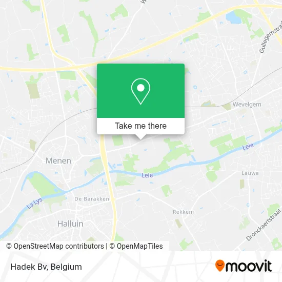 Hadek Bv map