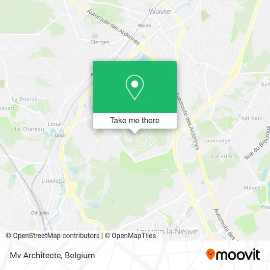 Mv Architecte map