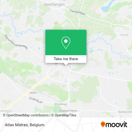 Atlas Matras map