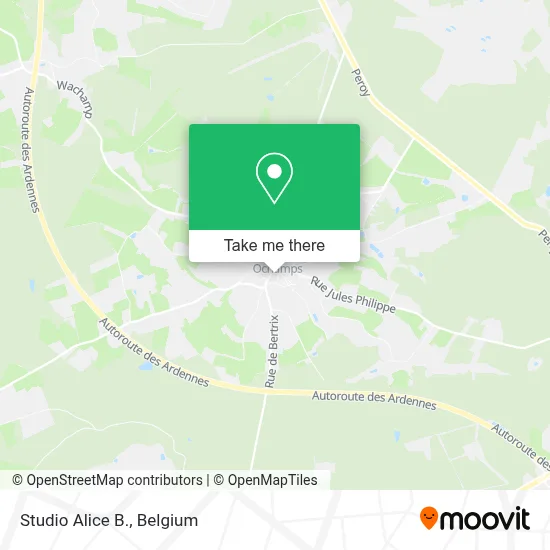 Studio Alice B. map