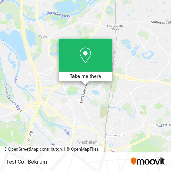 Test Co. map