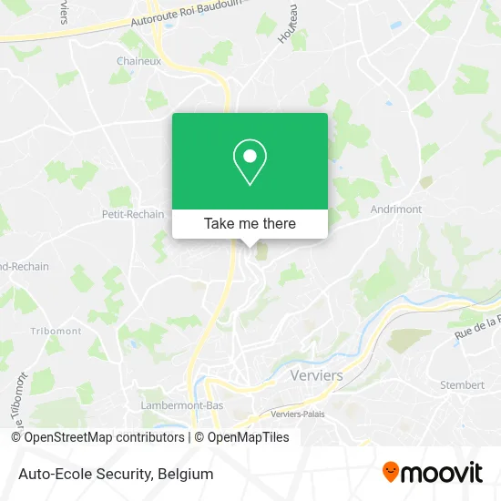 Auto-Ecole Security map