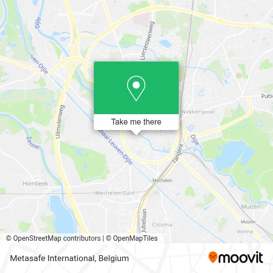 Metasafe International map