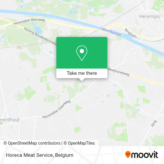 Horeca Meat Service map