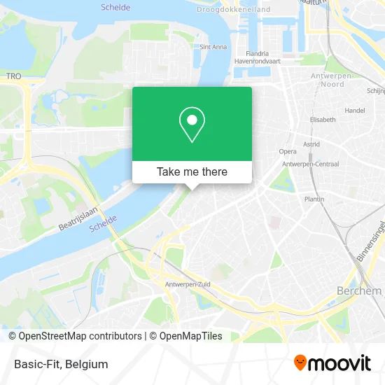 Basic-Fit map