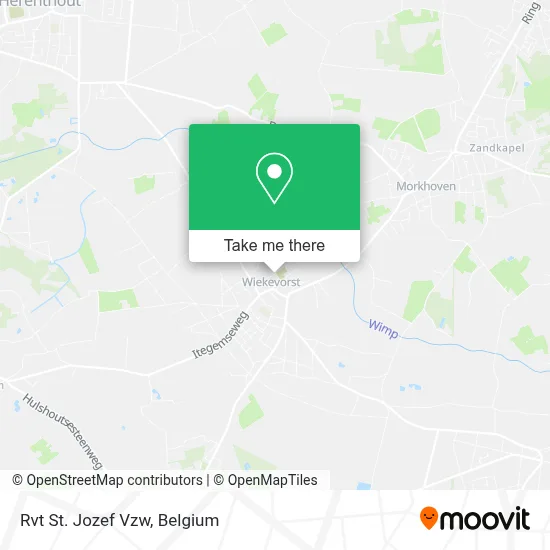 Rvt St. Jozef Vzw map