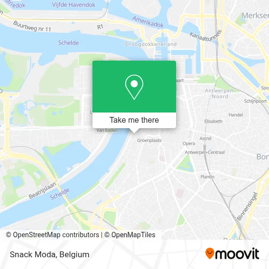 Snack Moda map