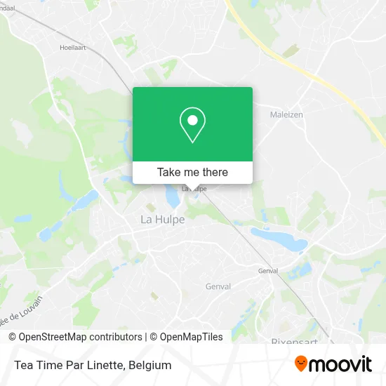 Tea Time Par Linette map