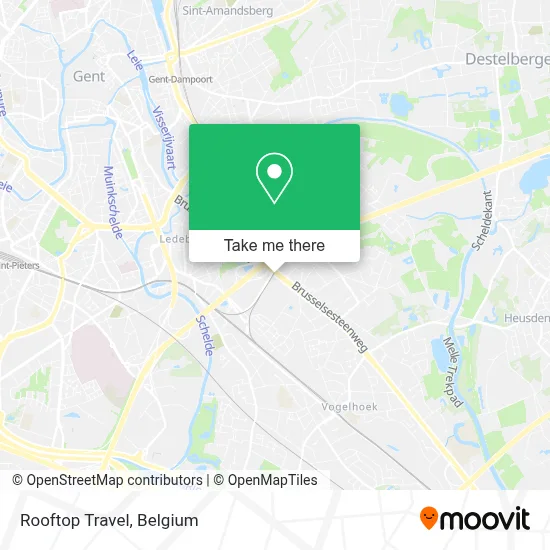 Rooftop Travel map