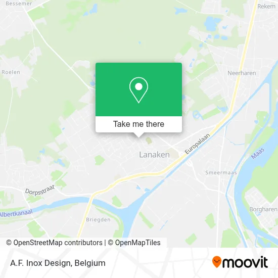 A.F. Inox Design map