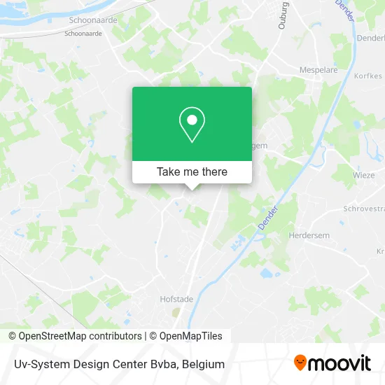 Uv-System Design Center Bvba map
