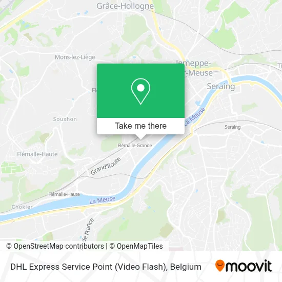 DHL Express Service Point (Video Flash) map