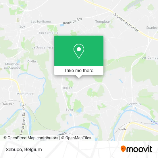 Sebuco map