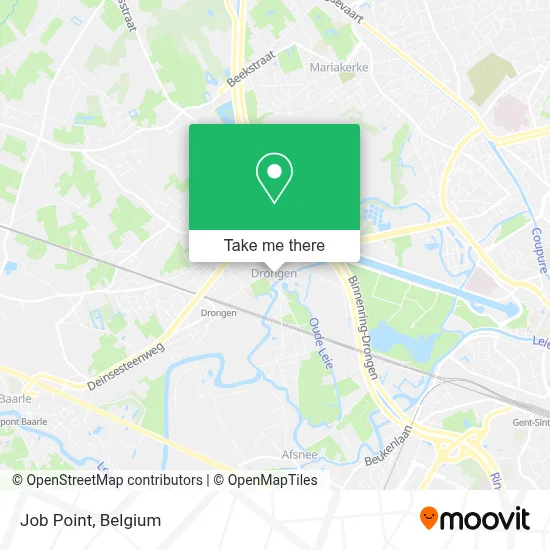 Job Point map