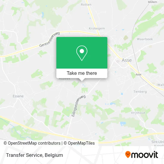 Transfer Service map