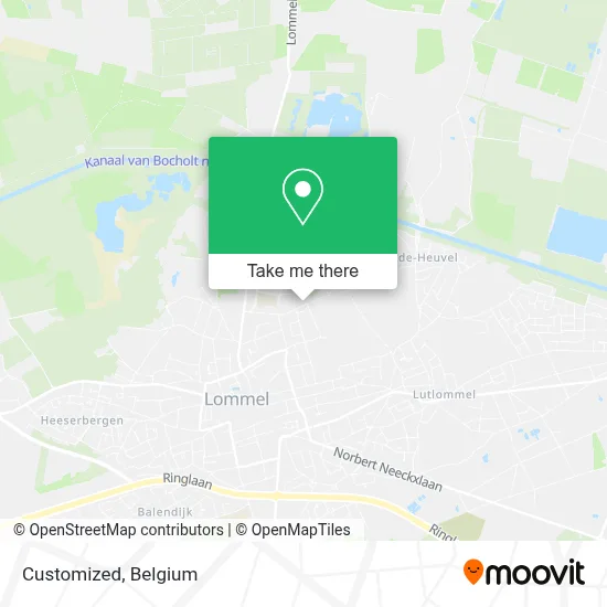 Customized map