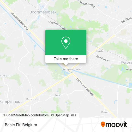 Basic-Fit map