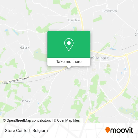 Store Confort map