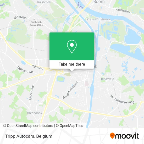 Tripp Autocars map