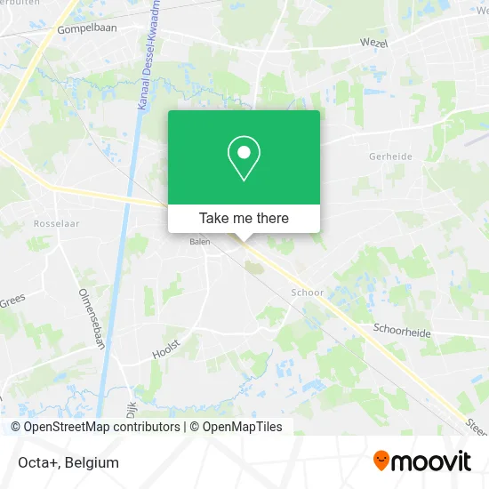 Octa+ map