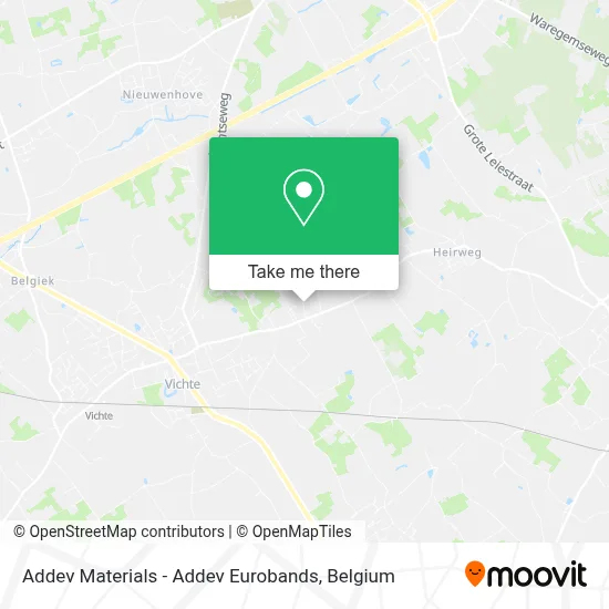 Addev Materials - Addev Eurobands map