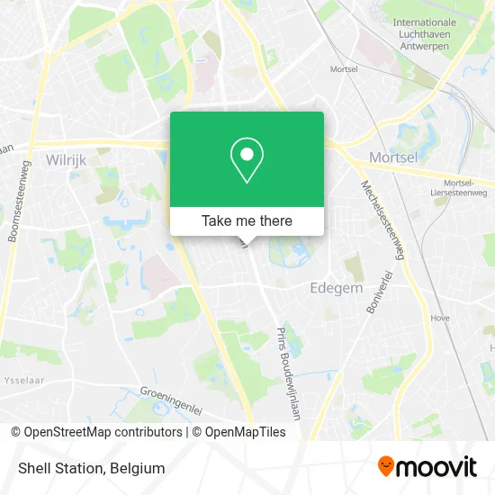 Shell Station map