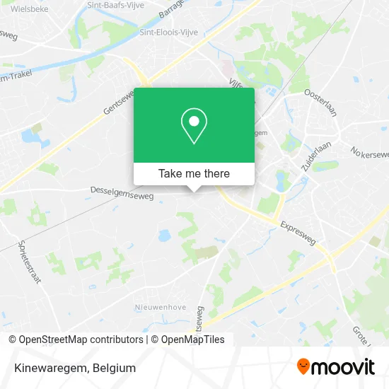 Kinewaregem map