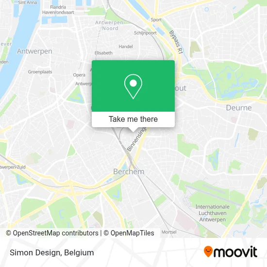 Simon Design map