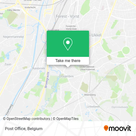 Post Office map