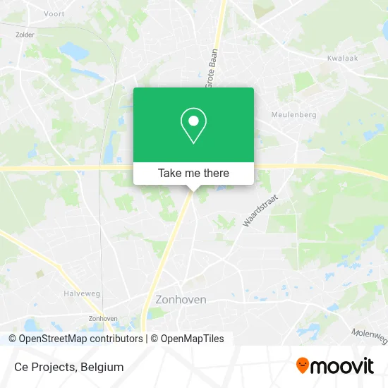 Ce Projects map