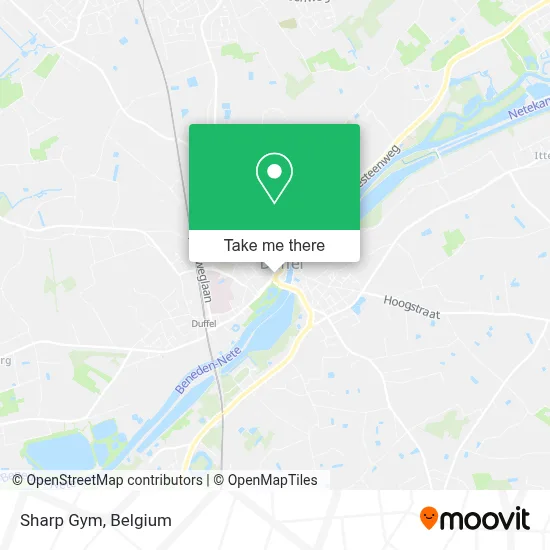 Sharp Gym map