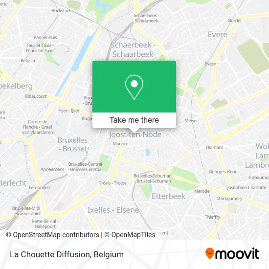 La Chouette Diffusion plan