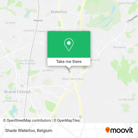 Shade Waterloo map