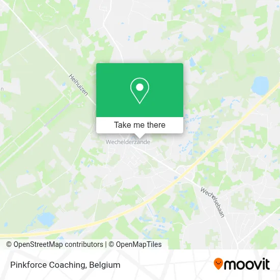 Pinkforce Coaching map
