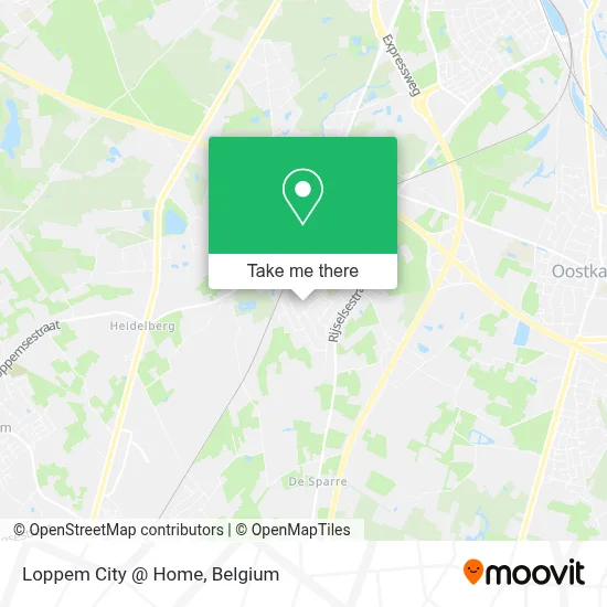 Loppem City @ Home map