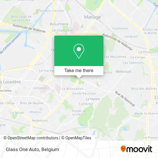Glass One Auto map