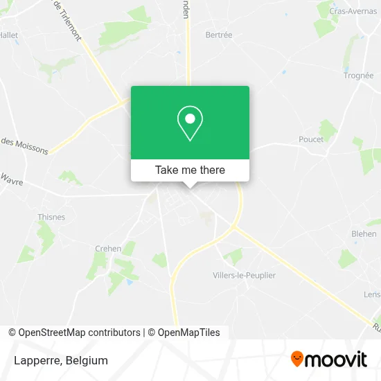 Lapperre map