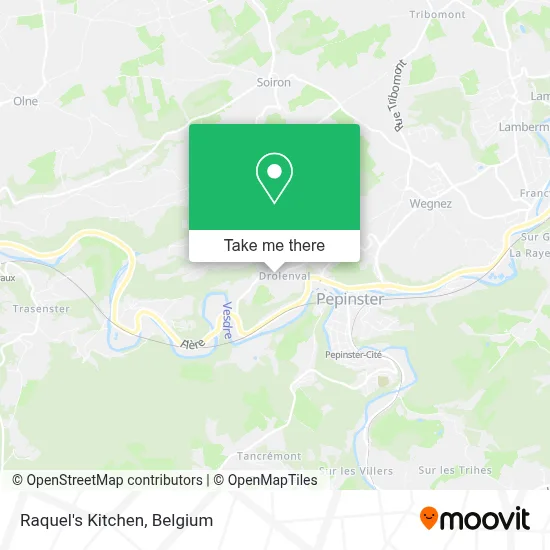 Raquel's Kitchen map